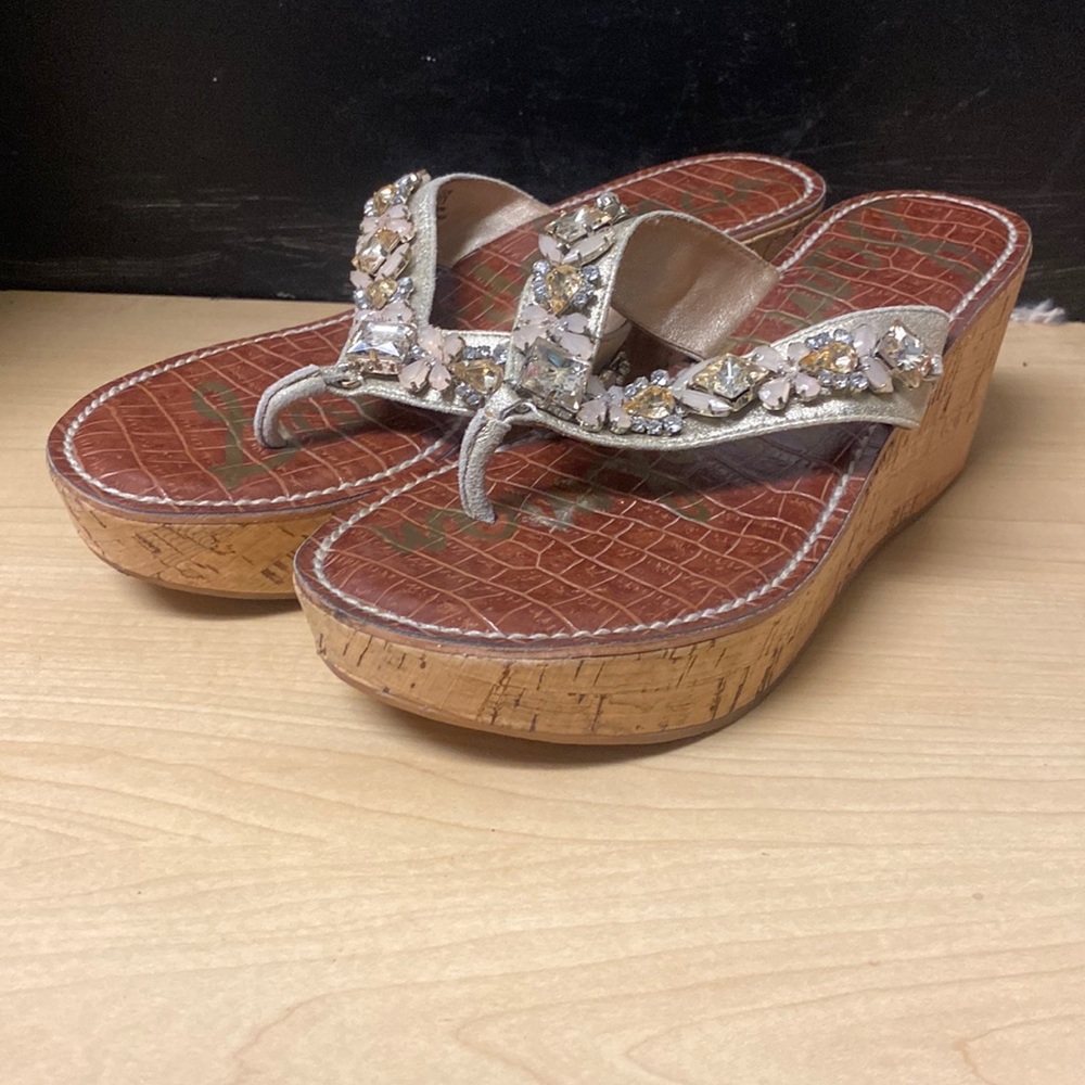 Embellished Sam Edelman sandals